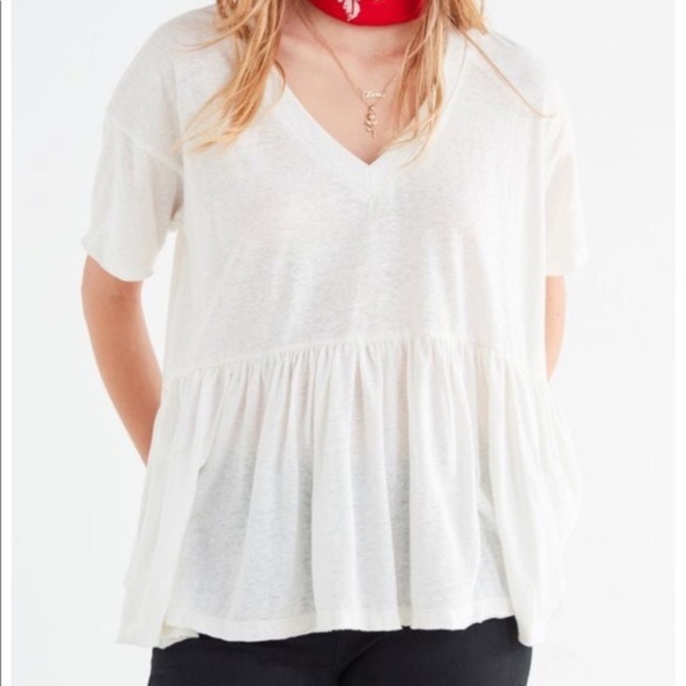 URBAN Truly Madly Deeply Peplum Tee
